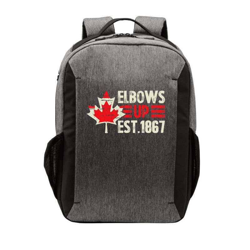Elbows Up Canada Est 1867 Proud Canadian Strong Canada Vector Backpack