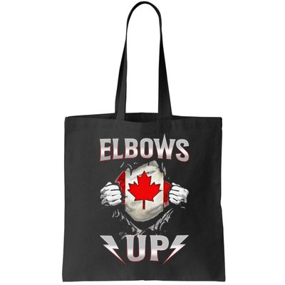 Elbows Up Canada Maple Leaf Strong North Pride Bag