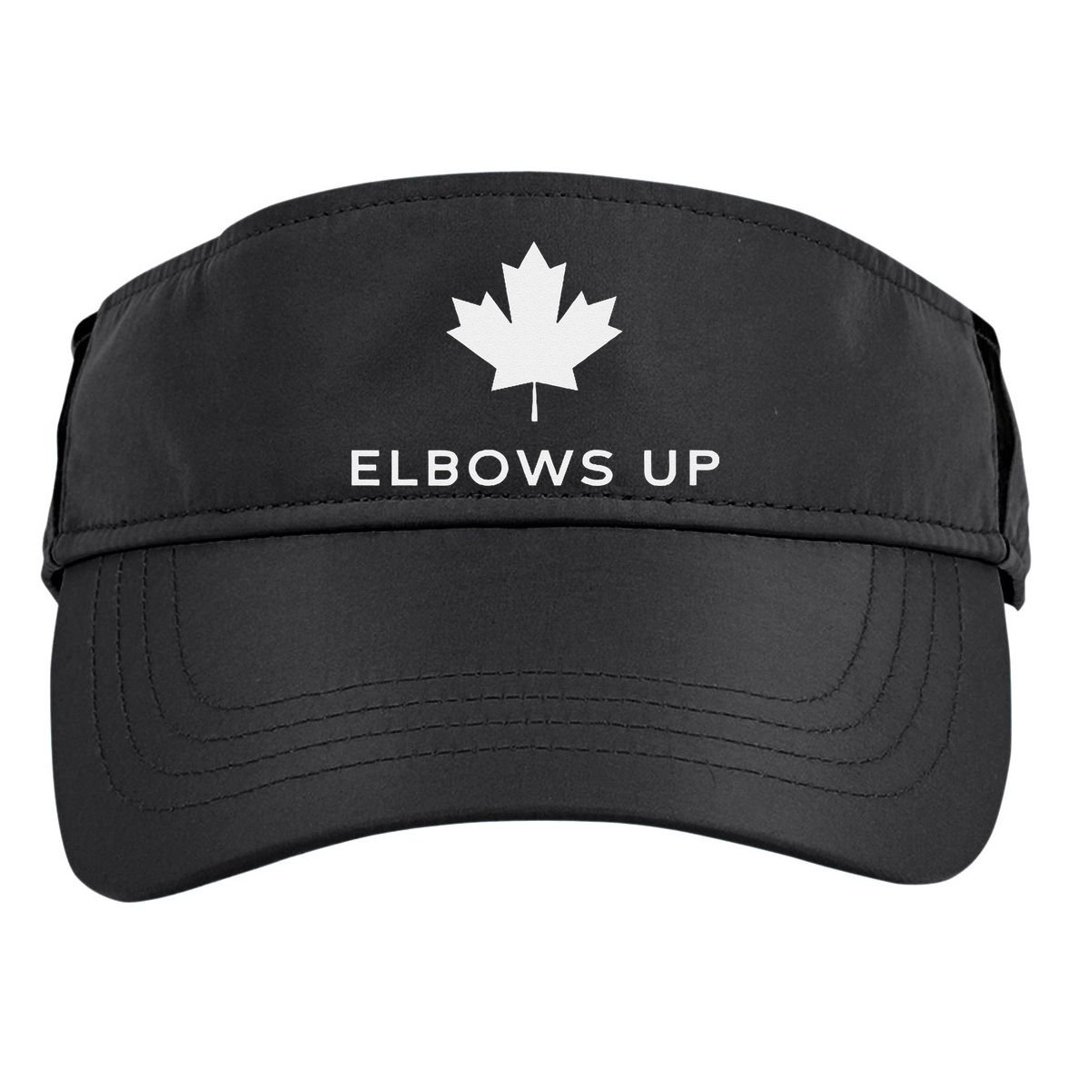 Elbows Up Canada Adult Drive Performance Visor