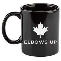 Elbows Up Canada 11oz C Handle Ceramic Mug