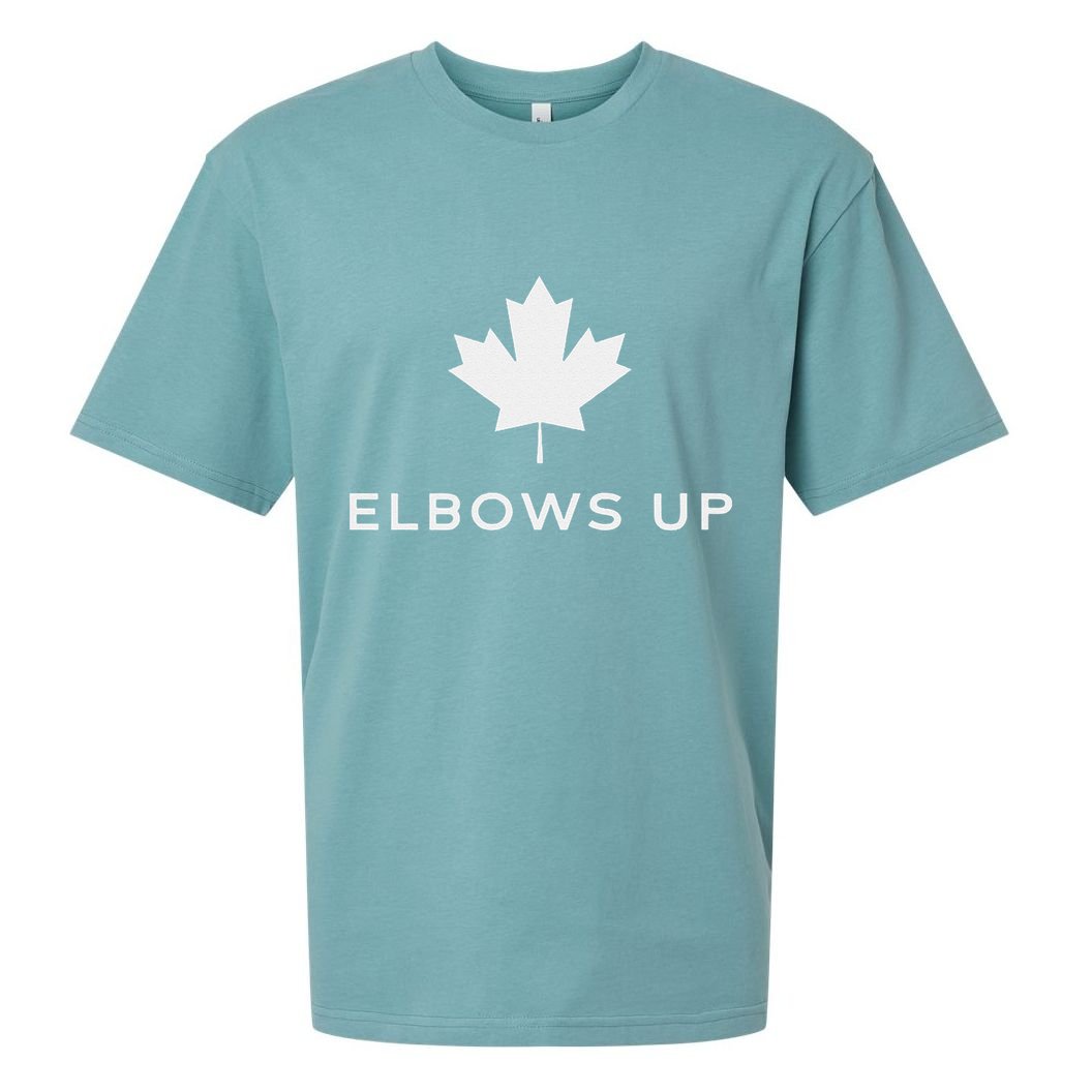 Elbows Up Canada Sueded Cloud Jersey T-Shirt