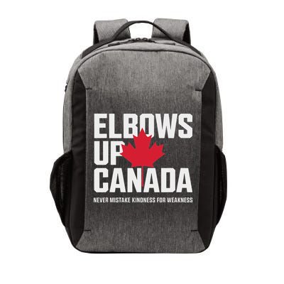 Elbows Up Canada Never Mistake Kindness For Weakness Vector Backpack