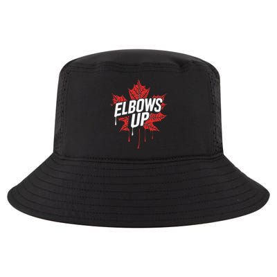 Elbows Up Canada Est 1867 Proud Canadian Strong Canada Cool Comfort Performance Bucket Hat