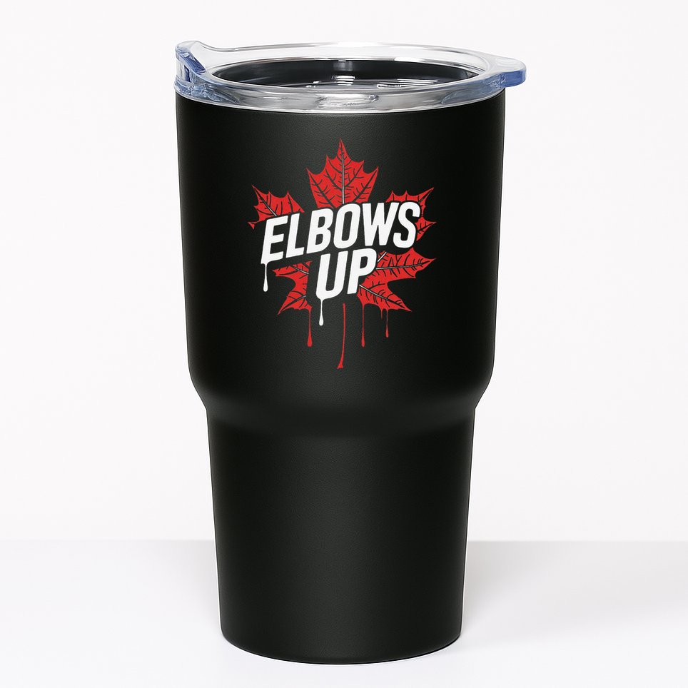 Elbows Up Canada Est 1867 Proud Canadian Strong Canada Tumbler