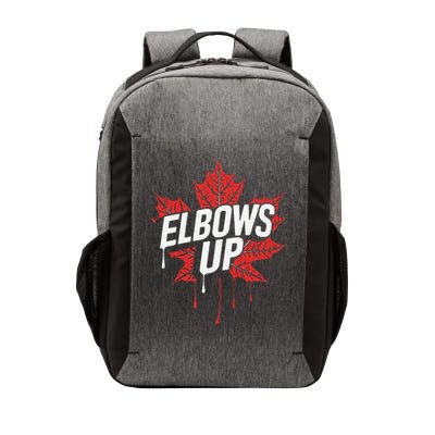 Elbows Up Canada Est 1867 Proud Canadian Strong Canada Vector Backpack