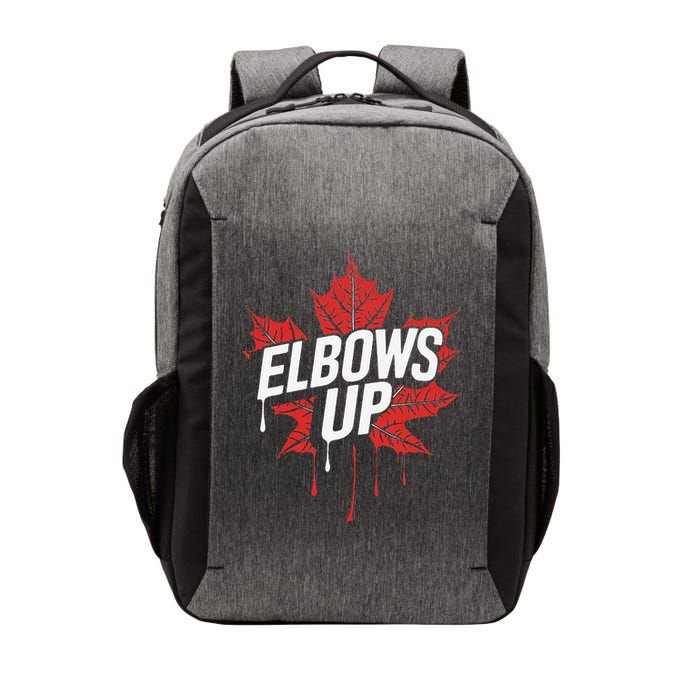 Elbows Up Canada Est 1867 Proud Canadian Strong Canada Vector Backpack