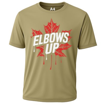 Elbows Up Canada Est 1867 Proud Canadian Strong Canada Performance Shirt
