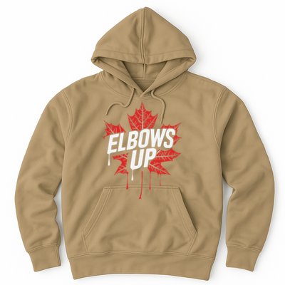 Elbows Up Canada Est 1867 Proud Canadian Strong Canada Hoodie