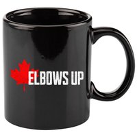Elbows Up Canada True North Strong and Free Proud Canadian 11oz C Handle Ceramic Mug