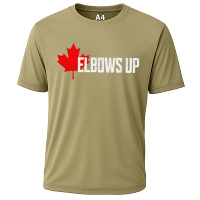 Elbows Up Canada True North Strong and Free Proud Canadian Performance Shirt
