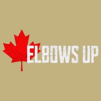 Elbows Up Canada True North Strong and Free Proud Canadian Cooling Performance Crew T-Shirt