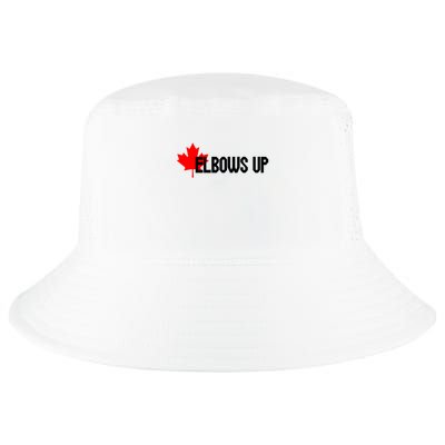 Elbows Up Canada True North Strong and Free Proud Canadian Cool Comfort Performance Bucket Hat