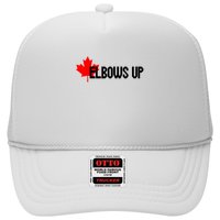 Elbows Up Canada True North Strong and Free Proud Canadian Trucker Hat