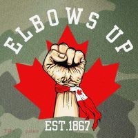 Elbows Up Canada Est 1867 Proud Canadian Strong Canada Legacy Tie Dye Trucker Hat