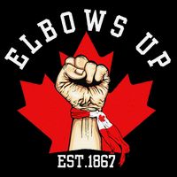 Elbows Up Canada Est 1867 Proud Canadian Strong Canada City Backpack