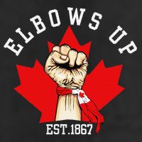 Elbows Up Canada Est 1867 Proud Canadian Strong Canada 11oz C Handle Ceramic Mug