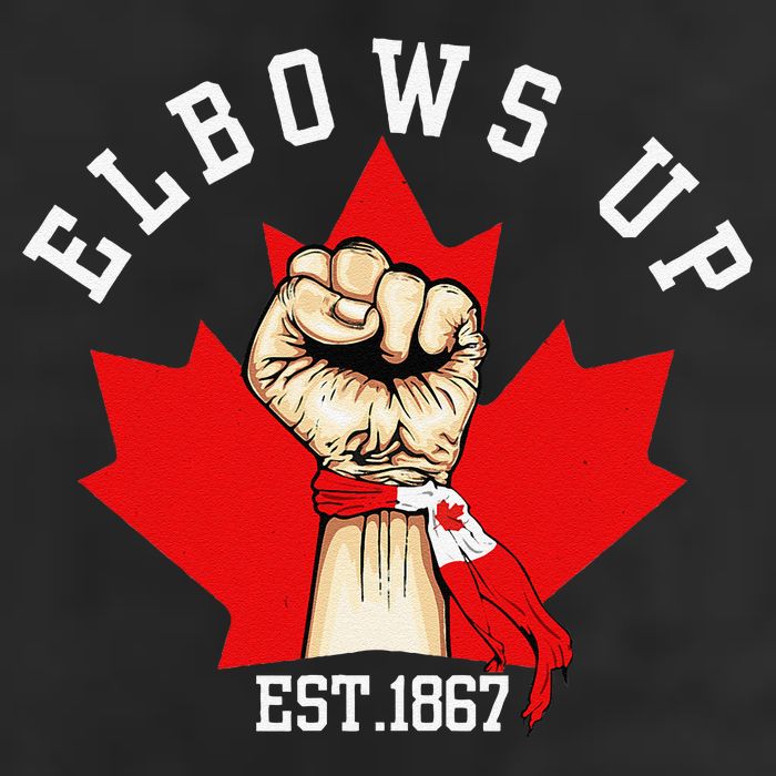 Elbows Up Canada Est 1867 Proud Canadian Strong Canada 11oz C Handle Ceramic Mug