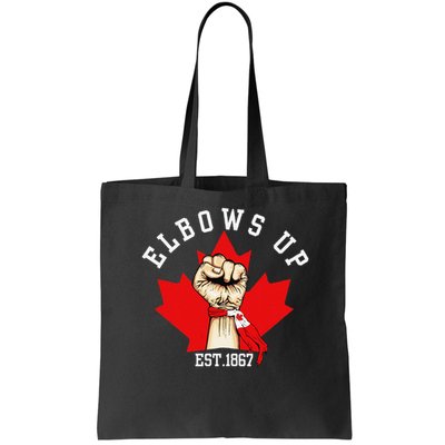 Elbows Up Canada Est 1867 Proud Canadian Strong Canada Bag