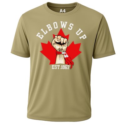 Elbows Up Canada Est 1867 Proud Canadian Strong Canada Performance Shirt