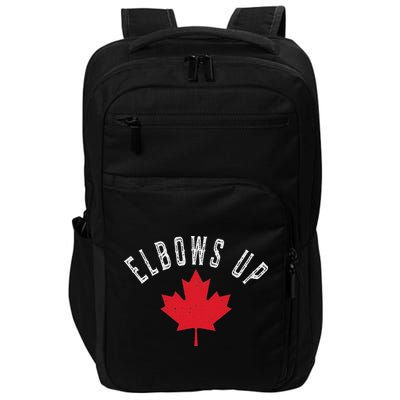 Elbows Up Canada True North Strong And Free Impact Tech Backpack
