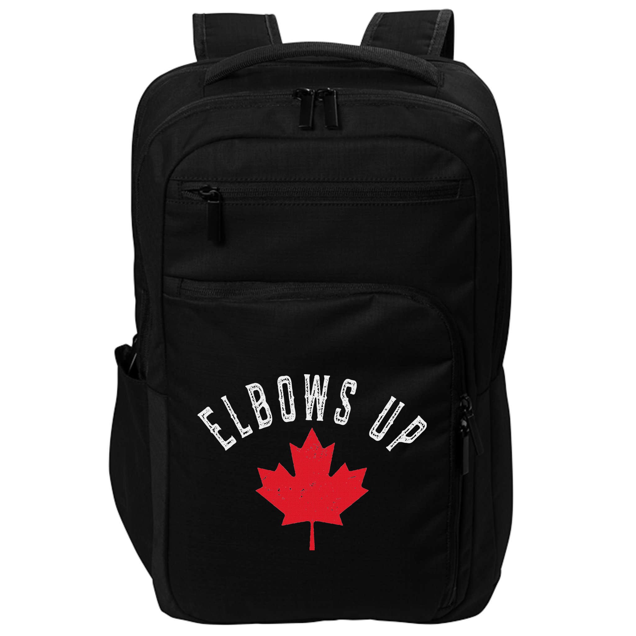 Elbows Up Canada True North Strong And Free Impact Tech Backpack