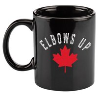 Elbows Up Canada True North Strong And Free 11oz C Handle Ceramic Mug
