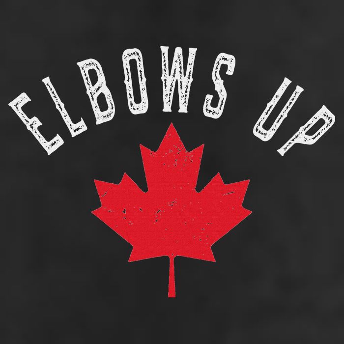 Elbows Up Canada True North Strong And Free 11oz C Handle Ceramic Mug
