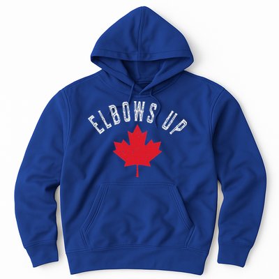 Elbows Up Canada True North Strong And Free Hoodie