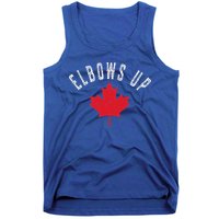 Elbows Up Canada True North Strong And Free Tank Top