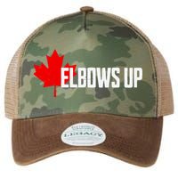 Elbows Up Canada True North Strong And Free Proud Canadian Legacy Tie Dye Trucker Hat