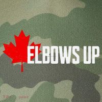 Elbows Up Canada True North Strong And Free Proud Canadian Legacy Tie Dye Trucker Hat