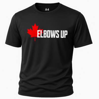 Elbows Up Canada True North Strong And Free Proud Canadian Performance Shirt