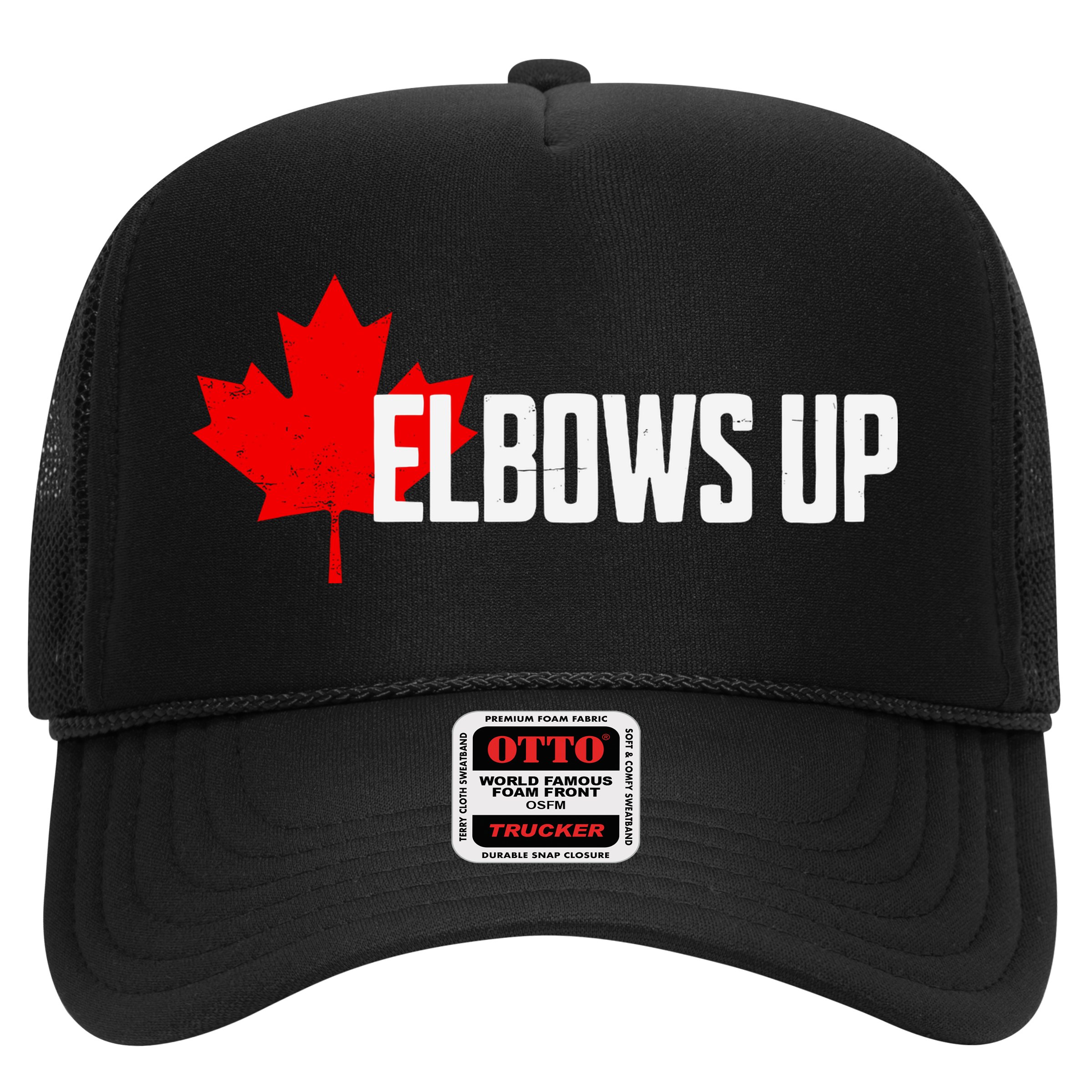 Elbows Up Canada True North Strong And Free Proud Canadian Hat