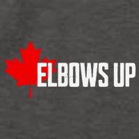 Elbows Up Canada True North Strong And Free Proud Canadian Vector Backpack
