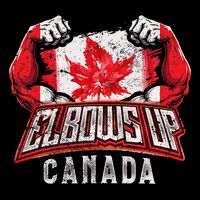 Elbows Up Canada Proud Canadian Hockey Mug
