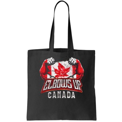 Elbows Up Canada Proud Canadian Hockey Bag