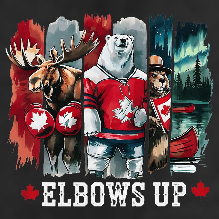 Elbows Up Canada Est 1867 Proud Canadian Strong Canada 11oz C Handle Ceramic Mug