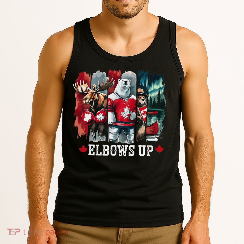 Elbows Up Canada Est 1867 Proud Canadian Strong Canada Tank Top