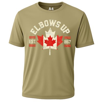 Elbows Up Canada Est 1867 Canadian Strong Canada Performance Shirt