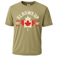 Elbows Up Canada Est 1867 Canadian Strong Canada Cooling Performance Crew T-Shirt