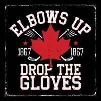 Elbows Up Canada Est 1867 Proud Canadian Flexfit Unipanel Trucker Cap