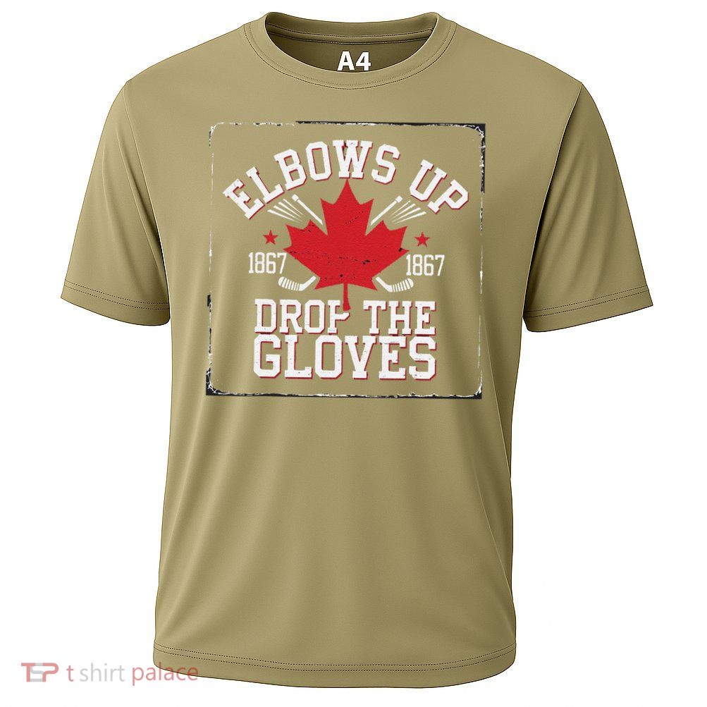 Elbows Up Canada Est 1867 Proud Canadian Performance Shirt