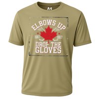 Elbows Up Canada Est 1867 Proud Canadian Cooling Performance Crew T-Shirt