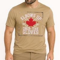 Elbows Up Canada Est 1867 Proud Canadian Cooling Performance Crew T-Shirt