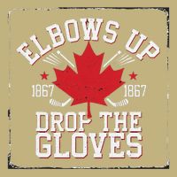 Elbows Up Canada Est 1867 Proud Canadian Cooling Performance Crew T-Shirt