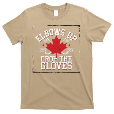 Elbows Up Canada Est 1867 Proud Canadian T-Shirt