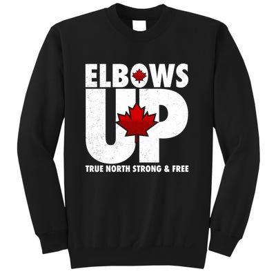 Elbows Up Canada True North Strong and Free Sweatshirt