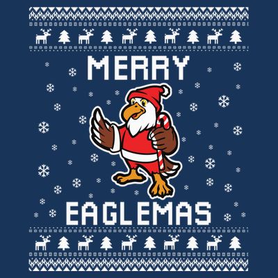 Eagles Ugly Christmas Sweater Eagles Lover Holiday Present T-Shirt
