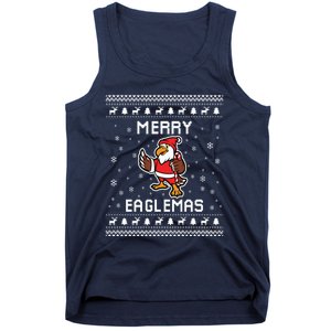 Eagles Ugly Christmas Sweater Eagles Lover Holiday Present Tank Top