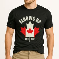 Elbows Up Canada Est 1867 Proud Canadian Strong Canada Cooling Performance Crew T-Shirt